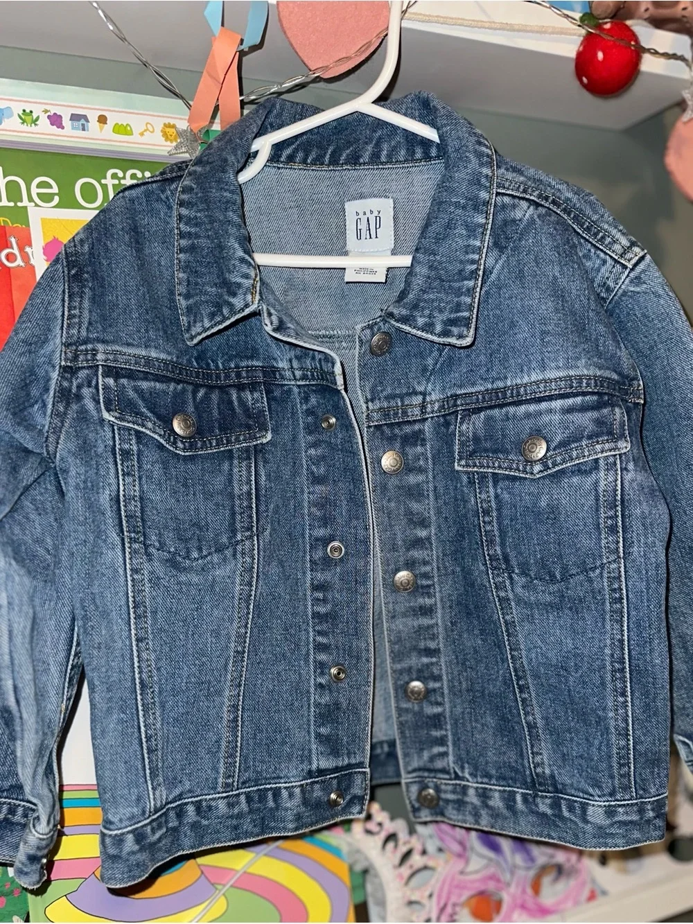 GAP Kids Dark Blue Denim Jacket